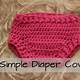 Free Crochet Diaper Cover Pattern 0 3 Months