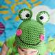 Free Crochet Frog Hat Pattern