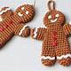 Free Crochet Gingerbread Man Ornament Pattern