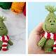 Free Crochet Grinch Ornament Pattern