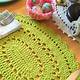 Free Crochet Pattern For Oval Placemat