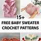 Free Crochet Patterns For Baby