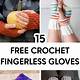 Free Crochet Patterns For Gloves