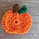 Free Crochet Pumpkin Applique Pattern