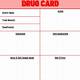 Free Drug Card Template