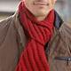 Free Easy Mens Scarf Knitting Patterns