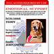 Free Emotional Support Animal Id Card Template