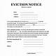 Free Eviction Template Notice