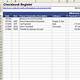 Free Excel Checkbook Register Template