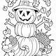 Free Fall Coloring Pages For Kids
