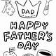 Free Father's Day Coloring Page