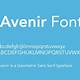 Free Font Avenir