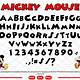 Free Font Mickey Mouse