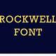 Free Font Rockwell