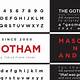 Free Fonts Gotham
