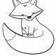 Free Fox Coloring Pages