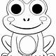 Free Frog Coloring Pages