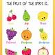 Free Fruit Of The Spirit Printables