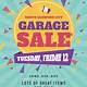 Free Garage Sale Flyer Template