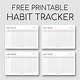 Free Habit Tracker Template