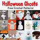 Free Halloween Ghost Crochet Patterns