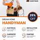 Free Handyman Advertising Templates