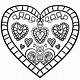 Free Hearts Coloring Pages