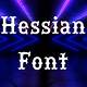 Free Hessian Font