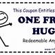 Free Hugs Coupon Printables