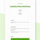 Free Landscaping Proposal Template