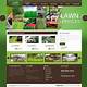 Free Lawn Care Website Template