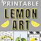 Free Lemon Printable