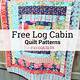 Free Log Cabin Quilt Patterns
