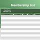 Free Membership Database Template Excel