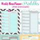 Free Menu Planning Template