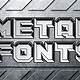 Free Metallic Fonts