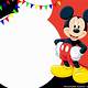 Free Mickey Mouse Invitation Template