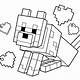 Free Minecraft Printable Coloring Pages