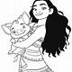 Free Moana Coloring Pages