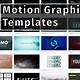 Free Motion Graphics Templates Online