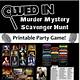 Free Murder Mystery Party Games