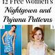 Free Nightgown Pattern