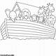 Free Noah's Ark Coloring Pages