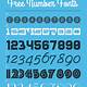 Free Numeric Fonts