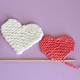 Free Pattern For Knitted Hearts