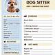 Free Pet Sitting Templates