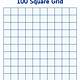 Free Printable 100 Square Grid