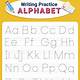 Free Printable Alphabet Tracing Worksheets