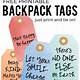 Free Printable Backpack Blessing Tags