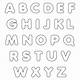 Free Printable Bubble Alphabet Letters